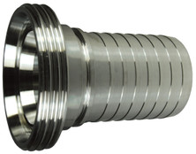 Dixon HA0237 2-1/2" 316SS Holedall DIN Ex-Crimp Male Stem