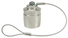 Dixon H4DC-A 1/2" ISO-B DUST CAP, ALUMINUM Body Material: ALUMINUM Body Size: 1/2"