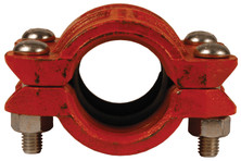 Dixon HDPE200BU 2" High Density Polyethylene Cplg (HDPE) Ductile Iron w/Buna Gasket