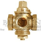 AY McDonald 9711 2 SQ HD 3WAY STEAM STOP