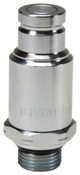 Dixon HT3M3 3/8" ISO-B NIPPLE, 3/8" M-NPTF, STE Body Material: STEEL Body Size: 3/8"