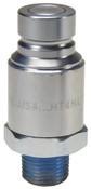 Dixon HT4M4 1/2" ISO-B NIPPLE, 1/2" M-NPTF, STE Body Material: STEEL Body Size: 1/2"