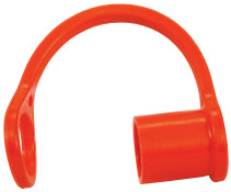 Dixon K4-O-DC 1/2" ISO-A Duct Cap, Orange Nitrile (700107-4)