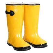 CLC R20010 17" Yellow Rubber Slush Boot - Size 10