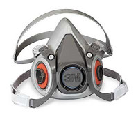 3m 6200 Respirator,Half Mask, Size: Medium, 24/Case