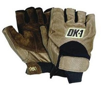 OK-1 OK-980P Half Finger Impact Style, Hook and Loop Closure. (01O-01732)