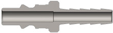 Dixon M2S2 1/4" ARO NIPPLE, 1/4" BARB Body Material: STEEL Body Size: 1/4"