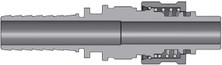 Dixon N4S6 1/2" BOWES NIPPLE, 3/4" BARB, STEEL Body Material: STEEL Body Size: 1/2"
