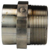 Dixon OCTOES32 2" SS MALE HEX NPL FOR WELDING