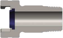 Dixon P4M6-B THOR NIPPLE, 3/4" M-NPTF, BRASS Body Material: BRASS Body Size: 1/2"