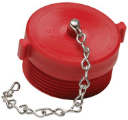 Dixon PP250NYFD 2-1/2" NYFD RED POLY FDC PLUG