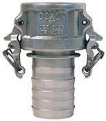 Dixon RC150BLNO 1 1/2" Stainless Notched Bosslock