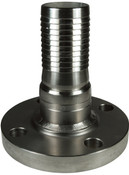 Dixon RFST25CS 2" 316SS Crimp Style 150# ASA Fixed Flange x Hose Shank