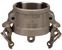 Dixon RH400BL 4" Stainless Bosslock Dust Cap