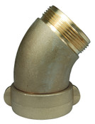 Dixon RSE45250F 2 1/2" NST 45 DEG RL ELBOW BRASS