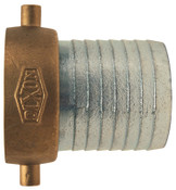 Dixon SB27 2" Plated Iron w/brass nut Female