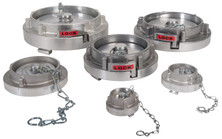 Dixon SC250-NL 2-1/2" AL STORZ CAP WITH CABLE