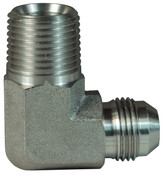 Dixon SS2501-6-6 9/16"-18 90 Deg Male 37 Deg JIC Flare x 3/8"-18 Male NPTF (316SS)