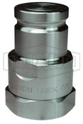Dixon ST3BF3-SS 3/8" SNAPTITE FF NIP, 3/8" BSPP 316 SS Body Material: 316 STAINLESS Body Size: 3/8"