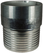 Dixon STC80CS 8" Crimp Style Combo Nipple and Sleeve Sch40 Plated CS MNPT