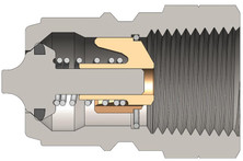 Dixon TR8F8 1" TEMA NIPPLE, 1" NPTF, STEEL Body Material: STEEL Body Size: 1"