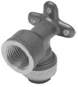 DIXON U334 Sharkbite Push-Fit Drop Ear Elbow,Forged Brass