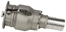 Dixon VR4030CS-SH 4" Vapor Coupler x 3" Hose Shank Bolted Straight Hose Shank