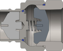 Dixon V12BF12 1 1/2" H-STYLE NIP, 1 1/2" BSPP, S Body Material: STEEL Body Size: 1-1/2"