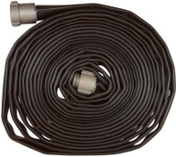 Dixon WDH25BK50RAS 2-1/2" X 50' BLK NITRILE HOSE CPLD RL AL NPSH ENDS