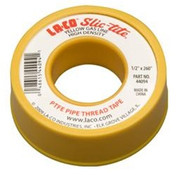 Markal 44094 Slic-Tite Yellow Gas Line Ptfe Thread Tape Premium Grade 1/2" X 260", 12/Case