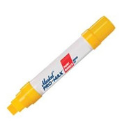 Markal 90901 PRO-MAX PAINT MARKERS JUMBO, CHISEL TIP Yellow, Each