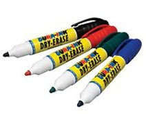 Markal 96573 DURA-INK DRY ERASE MARKER Green, Each