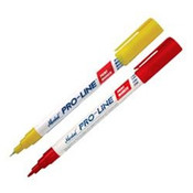 Markal 96872 Pro-Line Paint Markers Fineline Yellow, 48/Case