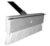 Magnolia Brush 4312-S 12" White Tampico Black Top Squeegee and Brush Coaters