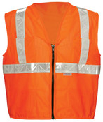 OK-1 OK-SVOM ANSI Class II Zipper Surveyor Vest Size:2XL (48-52")