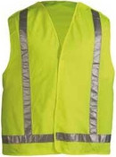 OK-1 OK-AV2LT ANSI Class II Hook & Loop Vest Size:2XL (48-52")