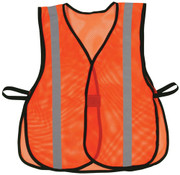 OK-1 OK-OV2 Open Mesh Hook & Loop Closure Vest Size:2/3XL (50-58")