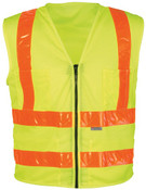 OK-1 OK-SVL2MO ANSI Class II Zipper Surveyor Vest Size:XL (42-46")