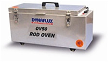 Dynaflux OV50X Stainless Steel Horizontal Rod Oven, 230V, 50 lb Cap
