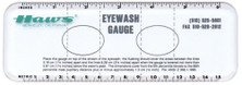 Haws 9015 Plastic eyewash gauges (Quantity of 6)