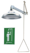 Haws 8123 Horizontal or vertical mounted, stainless steel showerhead