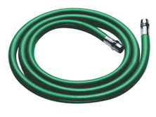 Haws SP142 6-foot pressure rated green hose with fittings, 25 PSI