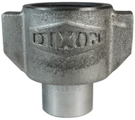 Dixon 10WSF10-SS 1 1/4" Oilfield Coupler, 1 1/4" NPTF Body Material: 316 STAINLESS Body Size: 1-1/4"