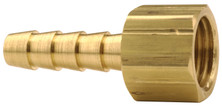 Dixon 1240608K 1/2" Brass Fem NPSM Swivel x 3/8" Hose Barb Ball Seat - 50