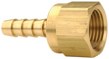 Dixon 1440510K Brass 5/8"-18 Fem 45 Deg SAE Swivel x 5/16" Hose Barb