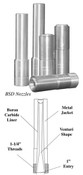 Clemco 01420 BSD-5 Boron Carbide Lined Metal Jacketed BSD Series