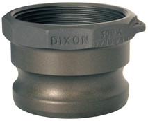 Dixon 150-A-ALH 1 1/2" Alum Hardcoat Male Adapter x