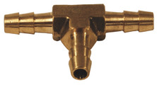 Dixon 1790606CLF 3/8" x 3/8" Barbed Tee Splicer Lead Free Brass