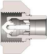 Dixon 16WSF16 2" Oilfield Coupler, 2" NPTF