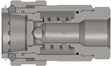 Dixon 16STF12 2" SNAPTITE FF COUP, 1-1/2" NPTF Body Material: STEEL Body Size: 2"